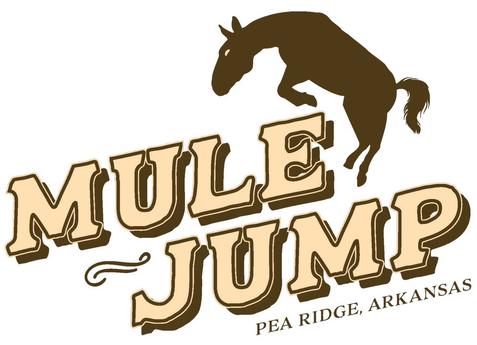 Pea Ridge Mule Jump 2026 Logo