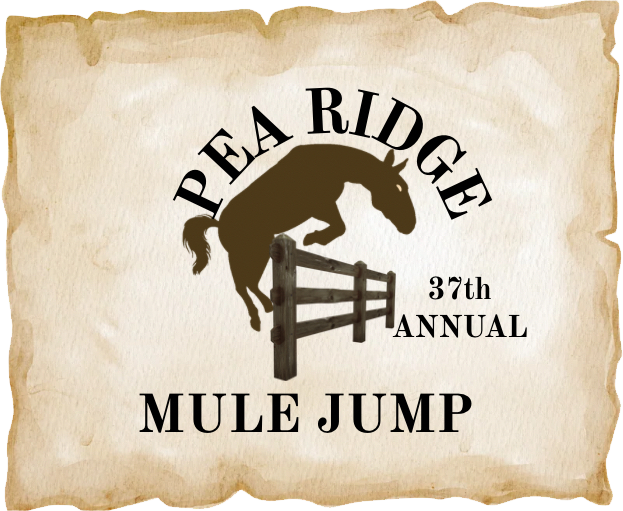 Pea Ridge Mule Jump 2026 Logo